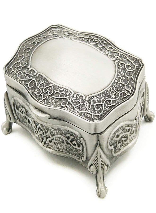 falado Wingostore Emboss Alloy Metal Music Box Wind Up and Golden Movement Music Box for Christmas/Birthday/Valentine's Day (EmbossAlloyPattern1YMSS, You are My Sunshine) - Image 1
